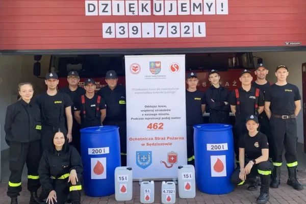 Zagrożenia w gminie Sędziszów: powalone drzewa i pożar zboża