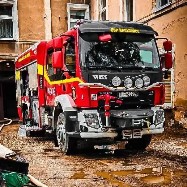 Zabezpieczenie operacyjne w Jędrzejowie – interwencja OSP Nagłowice