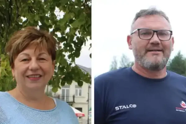 Izabela Maroń i Protazy Woźnica starostami Dożynek Gminy Małogoszcz w Leśnicy