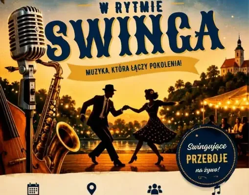 Swingowe popołudnie w Sobkowie: Filharmonia Świętokrzyska zagra w parku