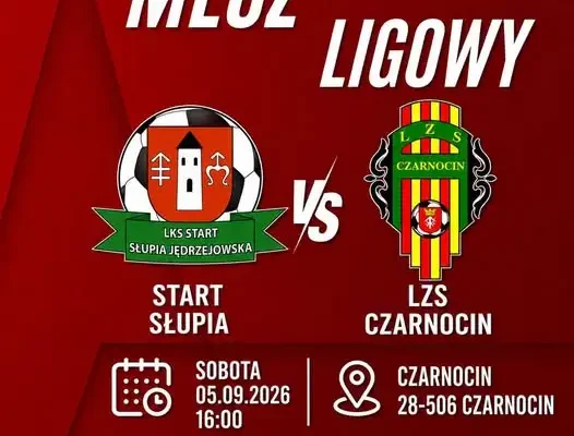 LZS Czarnocin podejmie rywali w sobotnim meczu ligowym
