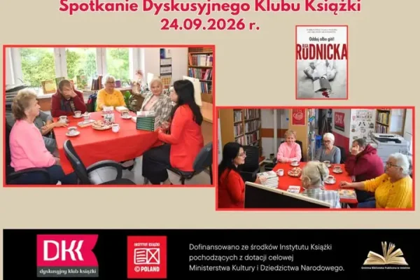 Powakacyjne spotkanie Dyskusyjnego Klubu Książki w Imielnie