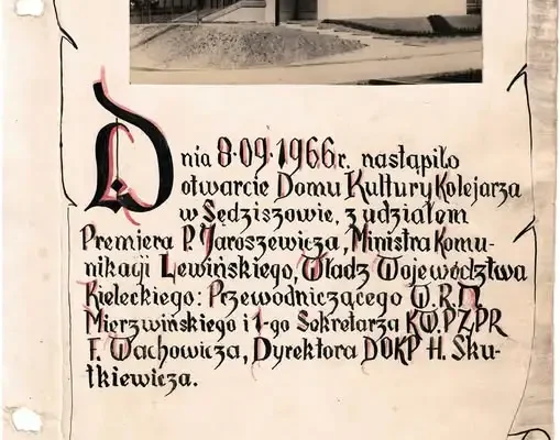 60-lecie Domu Kultury Kolejarza w Sędziszowie – historia trwa do dziś