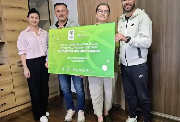 Szkoła Podstawowa nr 5 w Jędrzejowie z rekordową liczbą drużyn w Pucharze Tymbark