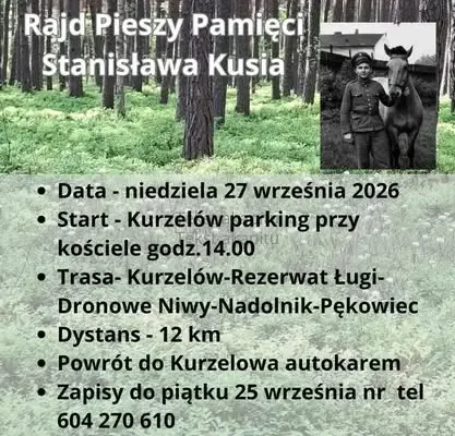 Rajd Pamięci Stanisława Kusia: 60 osób na szlaku zapomnianych historii