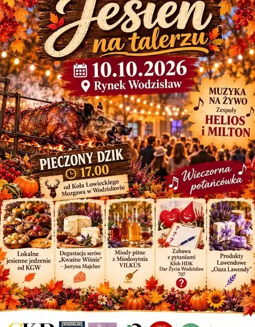 Jesień na Talerzu w Wodzisławiu – święto smaków, muzyki i wspólnej zabawy