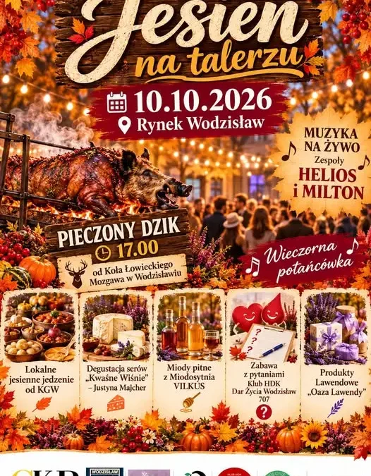 Jesień na Talerzu w Wodzisławiu – święto smaków już 10 października