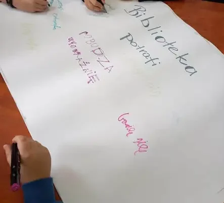 Lekcja biblioteczna o AI i przyszłości książek w Bibliotece Pedagogicznej