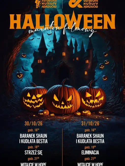 Halloweenowy maraton filmowy w Jędrzejowie – dwa dni, trzy seanse dziennie