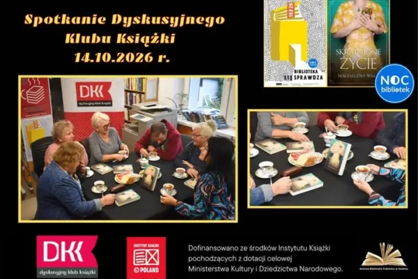 Dyskusyjny Klub Książki w Imielnie omawiał „Skradzione życie”