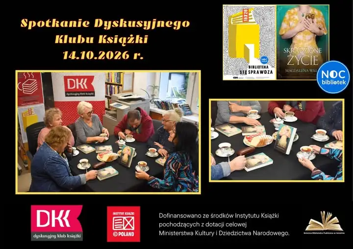 Dyskusyjny Klub Książki w Imielnie omawiał „Skradzione życie”