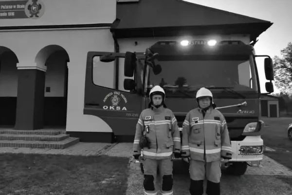 Hołd dla strażaków z JRG Nisko – syreny zabrzmiały w całej Polsce